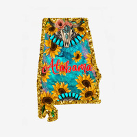 Sunflower Alabama Map Classic T-shirt | Artistshot