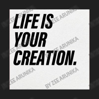 Life Is Your Creation Ladies Polo Shirt | Artistshot