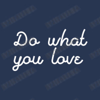 Do What You Love Ladies Denim Jacket | Artistshot