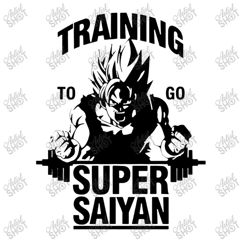 Training To Go Super Saiyan V-Neck Tee by sinimain | Artistshot