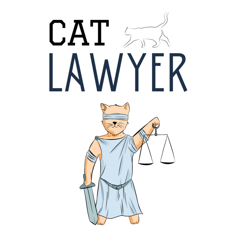 Cat Lawyer Illustration Maternity Scoop Neck T-shirt | Artistshot