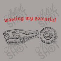 Wasting My Potential Nihilist Design Racerback Tank | Artistshot