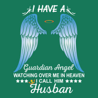 My Husband Is My Guardian Angel All Over Men's T-shirt | Artistshot