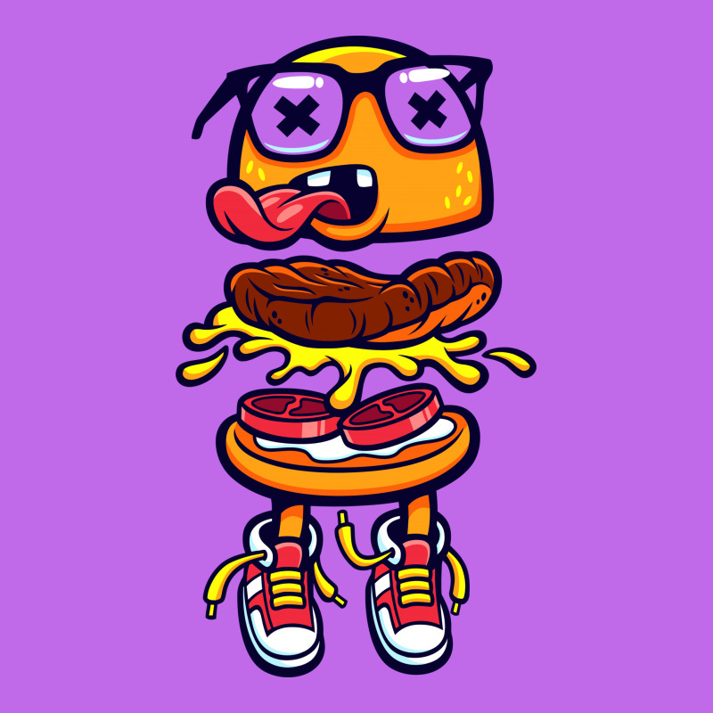 Burger Bits All Over Men's T-shirt | Artistshot