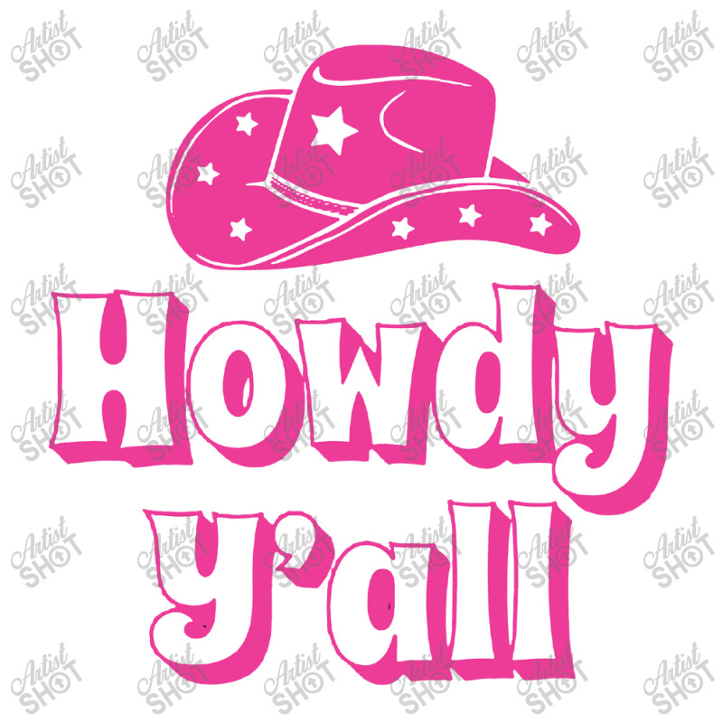 Howdy Y'all Pink Cowboy Stainless Steel Water Bottle | Artistshot