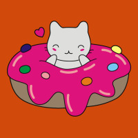 Cute Cat In A Donut All Over Men's T-shirt | Artistshot