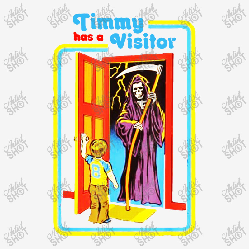 Timmy Has A Visitor Skeleton Death Halloween Costume Camper Cup | Artistshot