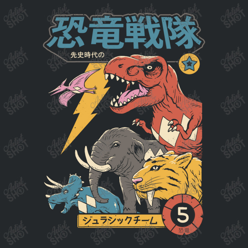 Dino Sentai Crewneck Sweatshirt | Artistshot