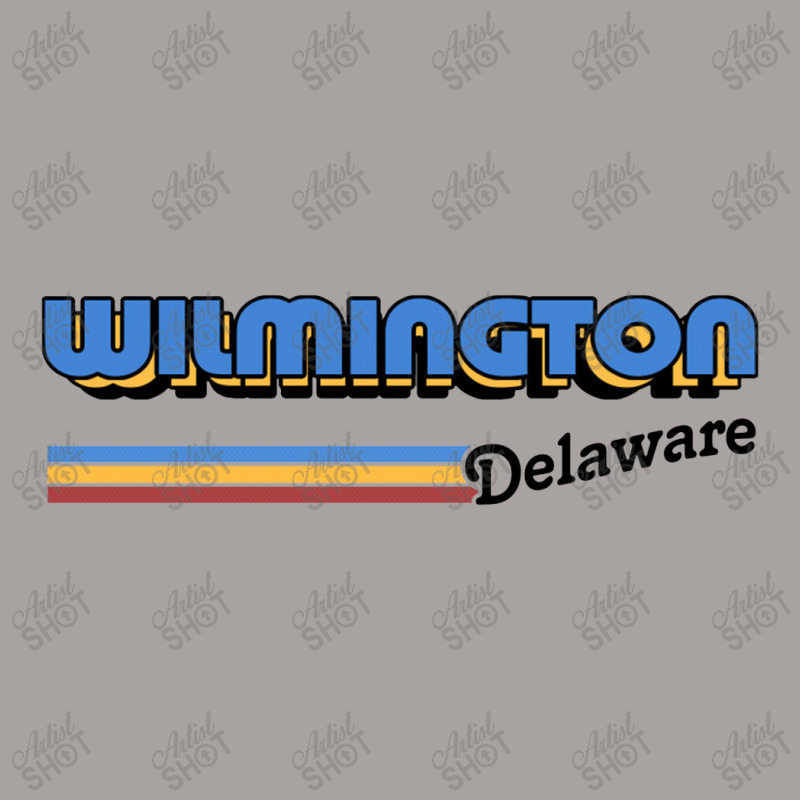 Wilmington Beach, Delaware Retro Styled Design Racerback Tank | Artistshot