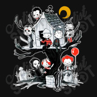 Park Horror Movie Park Halloween Crew Socks | Artistshot