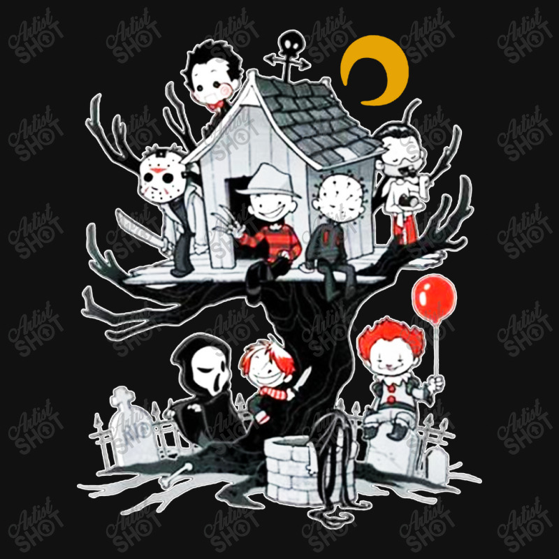 Park Horror Movie Park Halloween Crew Socks | Artistshot