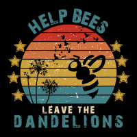 Bee Beekeeper Help Bees Leave The Dandelions Protect Dandelion Bee Lov V-neck Tee | Artistshot