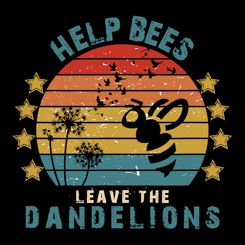 Bee Beekeeper Help Bees Leave The Dandelions Protect Dandelion Bee Lov Long Sleeve Shirts | Artistshot