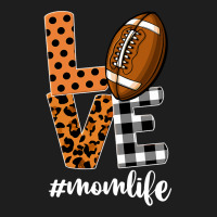 Football Womens 0vn6 Love Football Leopard Football Mama Life Football Classic T-shirt | Artistshot