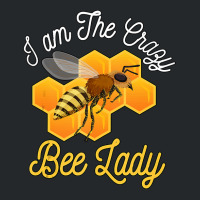 Bee Beekeeper Honey Bee Beekeeper I Am The Crazy Bee Lady Bees 494 Hiv Crewneck Sweatshirt | Artistshot