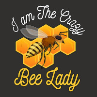 Bee Beekeeper Honey Bee Beekeeper I Am The Crazy Bee Lady Bees 494 Hiv Champion Hoodie | Artistshot