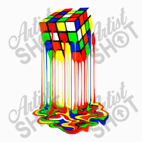 Rainbow Abstraction Melted Rubiks Cube Coffee Mug | Artistshot