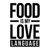 Food Is My Love Language Long Sleeve Baby Bodysuit | Artistshot