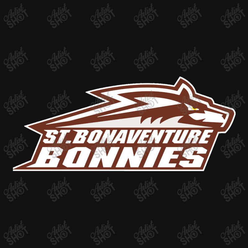 St Bonaventure Bonnies Portrait Canvas Print | Artistshot