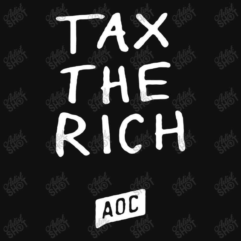 Tax The Rich Portrait Canvas Print | Artistshot