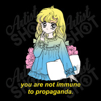 You Are Not Immune To Propaganda Kawai Meme Design Youth Zipper Hoodie | Artistshot