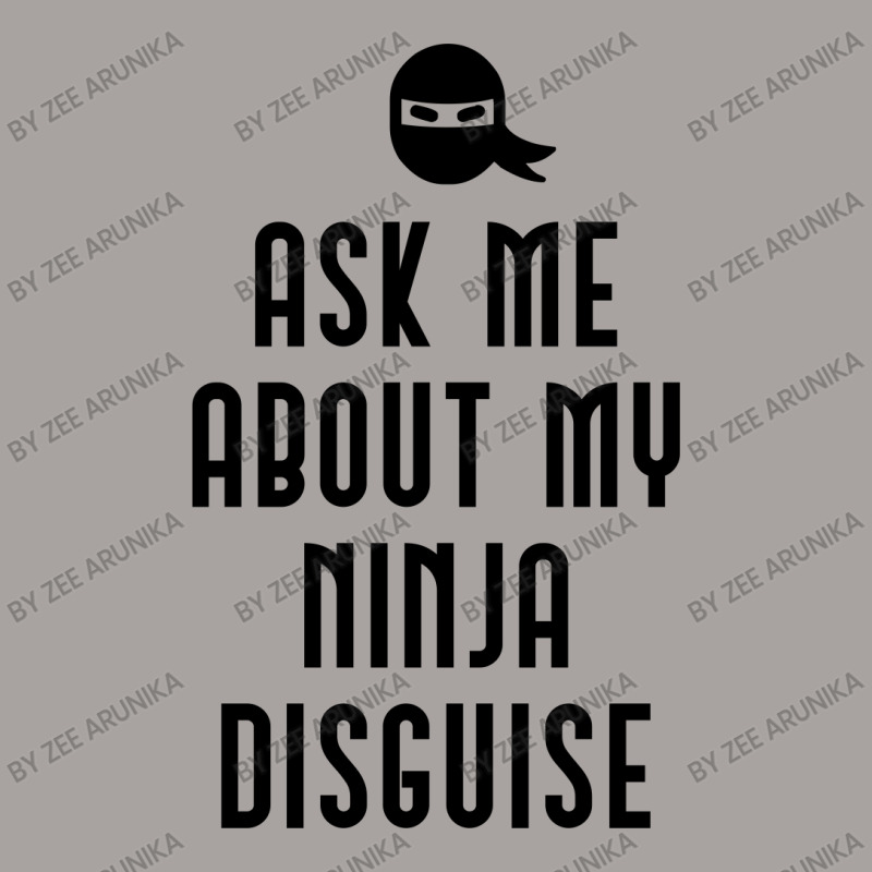 Ask Me About My Ninja Disguise Racerback Tank | Artistshot