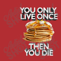 You Only Live Once, Then You Die Nihilist Meme Quotes For Life Ladies Fitted T-shirt | Artistshot