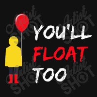 You’ll Float Too Red Balloon Halloween Costume Portrait Canvas Print | Artistshot