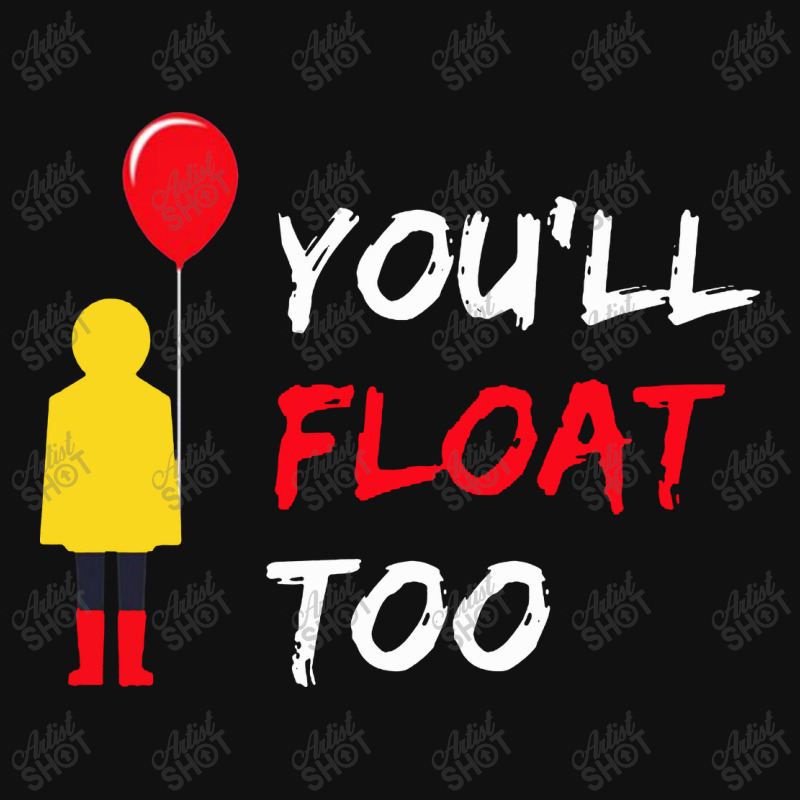 You’ll Float Too Red Balloon Halloween Costume Portrait Canvas Print | Artistshot