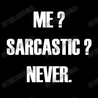 Me Sarcastic Never Cropped Hoodie | Artistshot