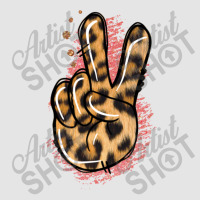 Pink Glitter Leopard Peace Sign Exclusive T-shirt | Artistshot