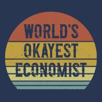 Economist T  Shirt World's Okayest Economist T  Shirt Men Denim Jacket | Artistshot