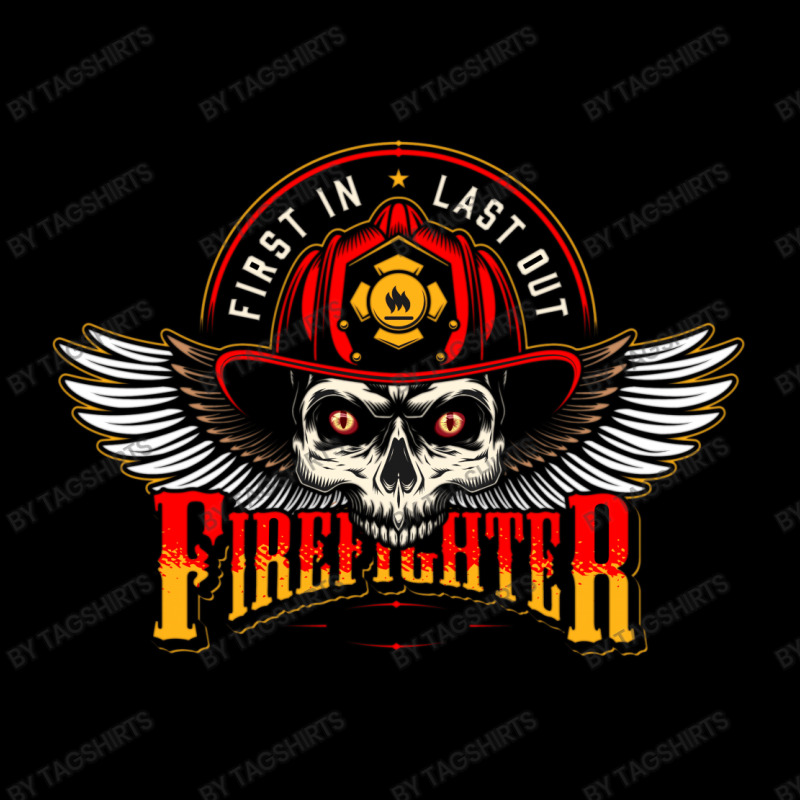 Motorcycle Firefighter Rescue Skull Motorcycle Custom Men's 3/4 Sleeve Pajama Set | Artistshot