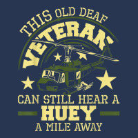 Hear A Huey A Mile Away   Helicopter Pilot Vietnam Veteran T Shirt Men Denim Jacket | Artistshot