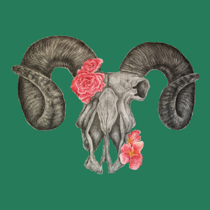 Ram Skull T-Shirt by Phebe | Artistshot