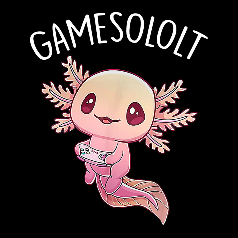 Axolotl Gamesolotl Gamer Axolotl Playing Video Games Boys Girls 468 Adjustable Cap by peafowl | Artistshot