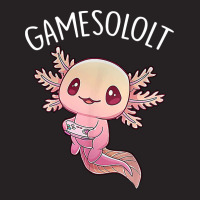 Axolotl Gamesolotl Gamer Axolotl Playing Video Games Boys Girls 468 Vintage Cap | Artistshot