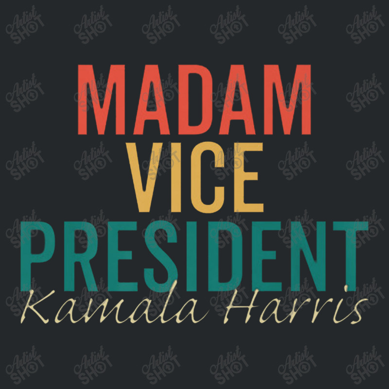 Madam Vice President Kamala Crewneck Sweatshirt | Artistshot