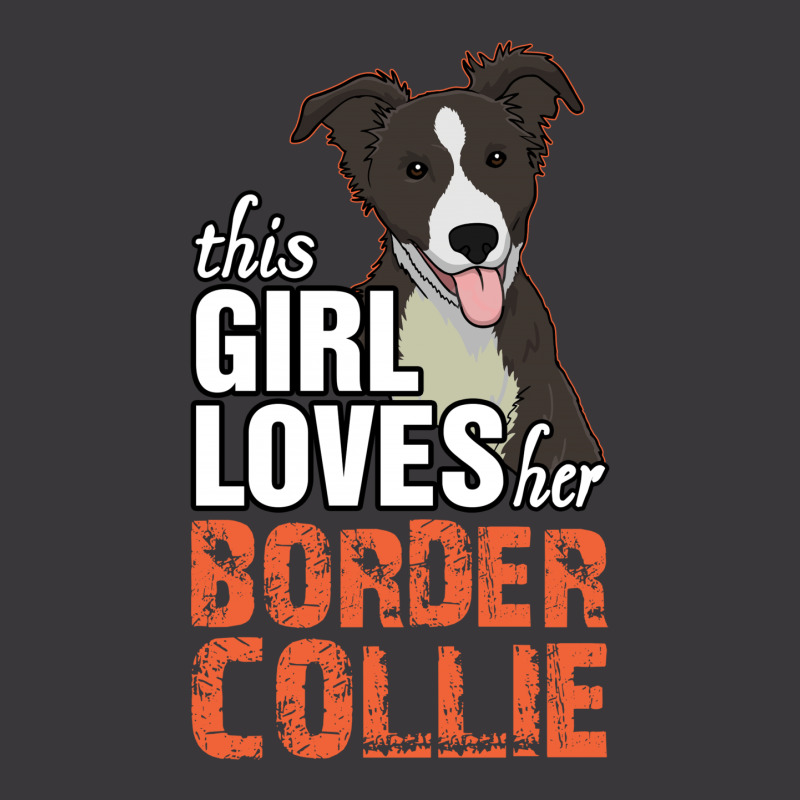 This Girl Loves Her Border Collie Ladies Curvy T-Shirt by tshiart | Artistshot