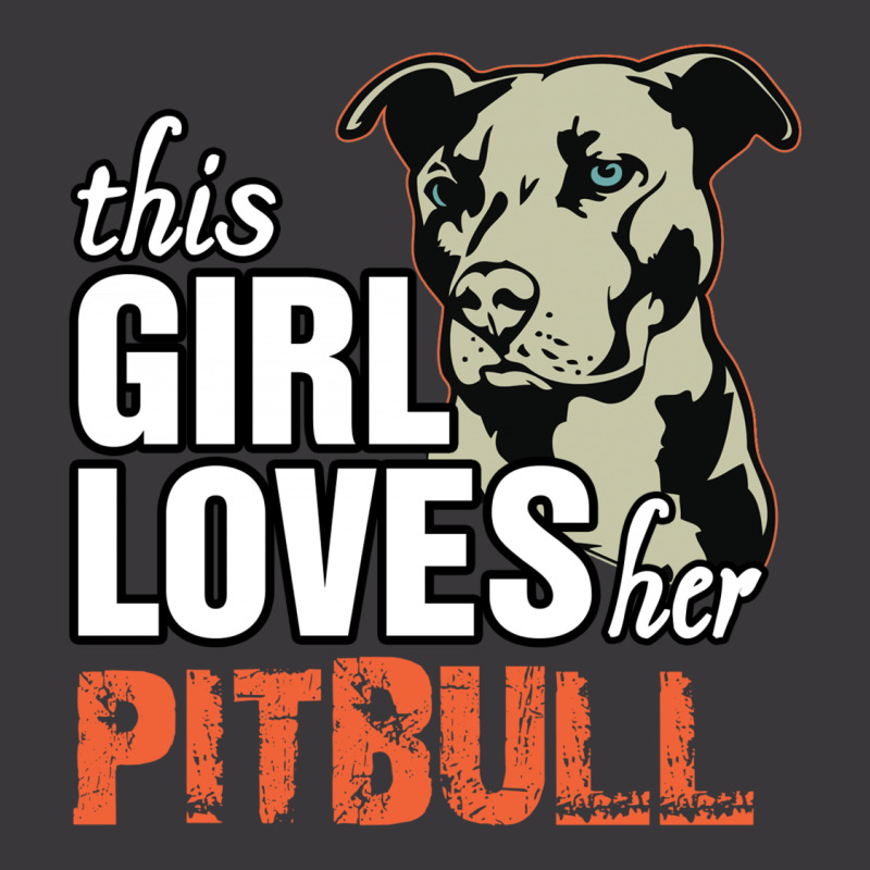 This Girl Loves Pitbull Ladies Curvy T-Shirt by tshiart | Artistshot