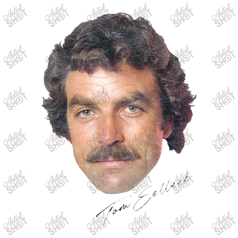 Tom Selleck, 80s Vintage Style Aesthetic Design Crop Top | Artistshot