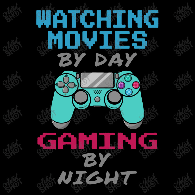 Watching Movies By Day Gaming Lightweight Hoodie by KopiAdem | Artistshot