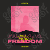 Freedom Future Ladies Fitted T-shirt | Artistshot