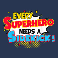 Kids Every Superhero Needs A Sidekick Brother Sister T Shirt Men Denim Jacket | Artistshot