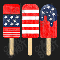 5th Of July Popsicle Red White Blue American Flag Patriotic Classic T-shirt | Artistshot