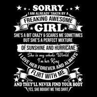 Mens Sorry I Am Already Taken By Awesome Girl Shirt Valentine Day T Sh Pocket T-shirt | Artistshot