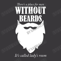 There's A Place For Men Without Beards It's Called The Ladies Room 1 Ladies Curvy T-shirt | Artistshot