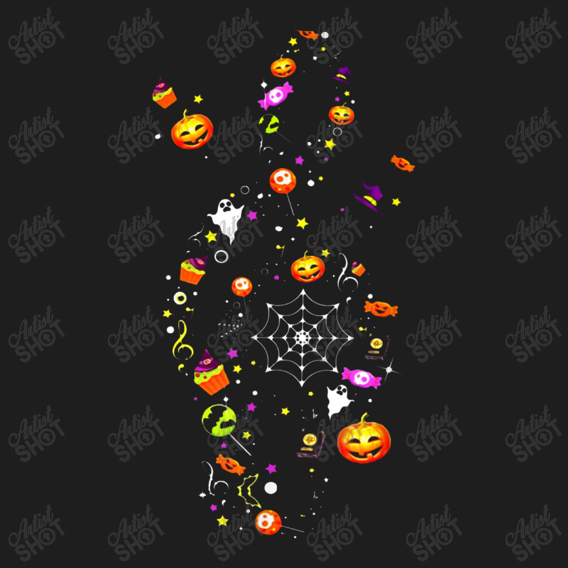 Music Note Symbol Halloween Classic T-shirt by captigajari | Artistshot