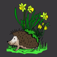 Hedgehog With Flowers Ladies Curvy T-shirt | Artistshot