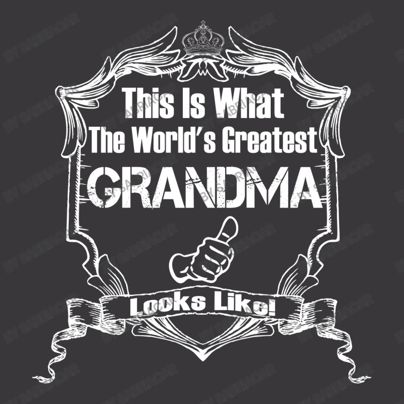 Worlds Greatest Grandma  Looks Like Ladies Curvy T-Shirt by SabriAcar | Artistshot